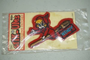 Vtg Wendy the Good Little Witch Harvey Comics Embroidered Patch Penn Stik-Ums - Picture 1 of 4