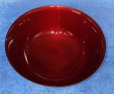 "Reed & Barton 1972 vintage esmalte rojo 8"" cuenco plateado" Foto 1 de 4