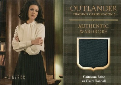 Outlander Season 3, Exclusive Caitriona Balfe ‘Claire Randell’ CE3 Wardrobe Card - Image 1 of 3