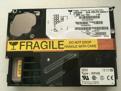 IBM 06H3372 2GB 68 Pin SCSI DFHSS2W - Image 1 of 3