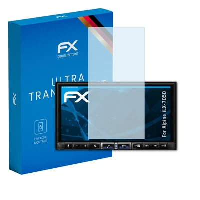 atFoliX 2x Displayschutzfolie für Alpine iLX-705D Schutzfolie klar Folie - Bild 1 von 4