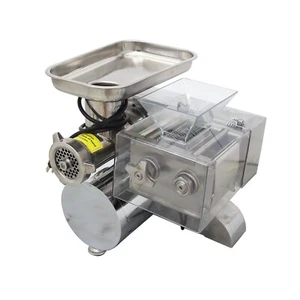 250KG/H Desktop Meat Grinder and Cutter Combine Machine 110V 8MM Large Infeed - Picture 1 of 24
