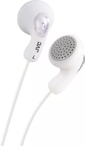 JVC HA-F14 WHITE Gumy In-Ear Wired Noise Cancelling Earphone Original /Brand New - Picture 1 of 3