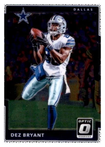 Tarjeta base 2017 Optic Dez Bryant NFL PWE Cowboys #61 - Imagen 1 de 2