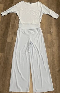 Boston Proper Baby Blue Lounge Travel Coordinated Set Size M - Picture 1 of 11