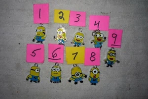 MINIONS CHARMS PENDANTS random 4 PC - Picture 1 of 3