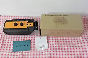 Radio manivela multiusos (color: naranja | carga múltiple - Imagen 1 de 5