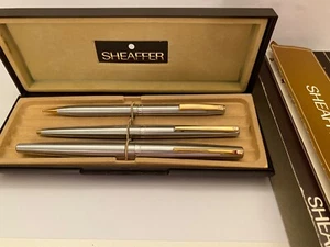 Sheaffer Stylist 444XG pen set, 14K Triumph nib, ballpoint, pencil, box - Picture 1 of 24