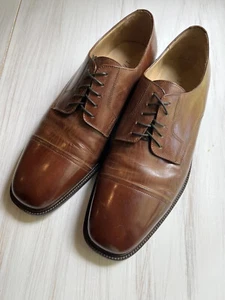 Zapatos de vestir con cordones J. Murphy Johnston & Murphy para hombre 13 M marrón Novick - Imagen 1 de 12