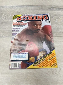 Vintage Inside Boxing Magazine Marvelous Marvin Hagler Cover November 1983 - Picture 1 of 8