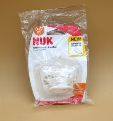 Chupete de ortodoncia Nuk 0-6 m Foto 1 de 3