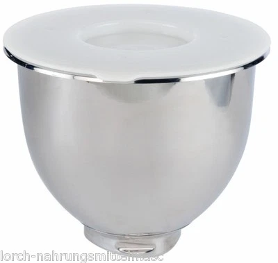  AWR5 Teddy Rührschüssel 5 Liter inkl. Deckel für Alexanderwerk Bär Varimixer  - Bild 1 von 2