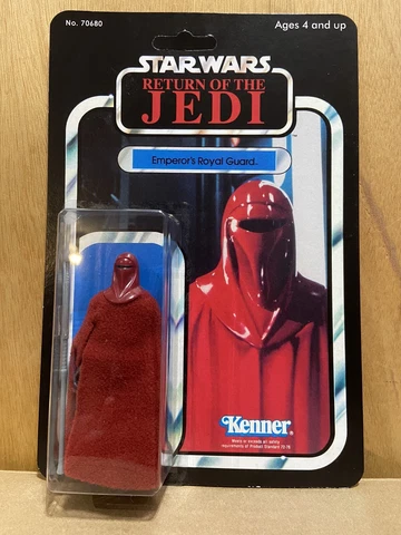 Star Wars Emperors Royal Guard Vintage Recarded Figure  on 77 back Card Cover