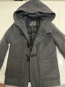Rothschild &  Co Toddler Boys Size 4 Faux Wool Toggle Coat - Picture 1 of 6