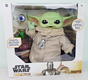 Figurine Star Wars The Child Baby Yoda The Mandalorian avec 4 accessoires 12" de haut - Photo 1/9