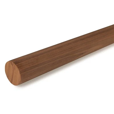 Cindoco Walnut Dowel 1-1/4" Round SINGLE PIECE