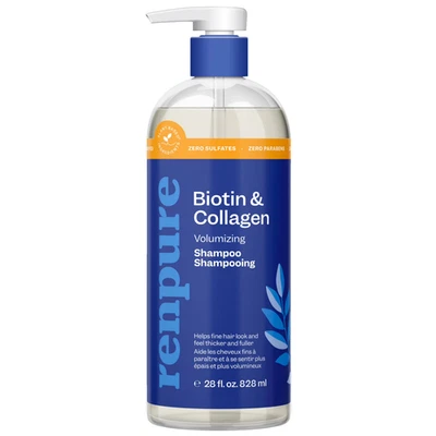Renpure Biotin & Collagen Thickening Shampoo 28 oz – Volumizing Care - Image 1 of 4