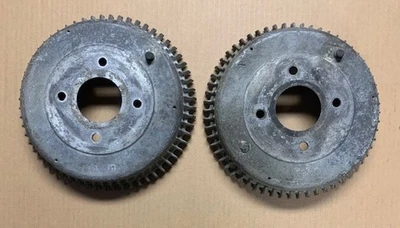 2 tambores de freno traseros de aluminio Datsun 70-78 240z 260z 280z OEM E41 par 510 Foto 1 de 3