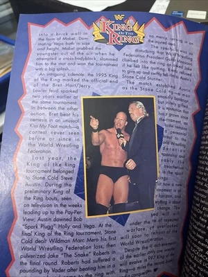 Журнал WWF июнь 1997 Гробовщик с карточками World Wrestling Federation WWE M18 - Изображение 1 из 4