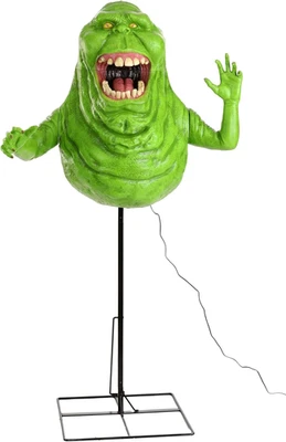 Decoração animatrônica colecionável 5 pés animada caça-fantasmas mais fina Halloween - Imagem 1 de 4