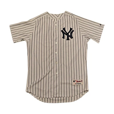 Robinson Cano New York Yankees Majestic Authentic Pinstripe Jersey Size 48-1 - Image 1 of 3