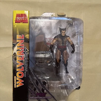 Figura de acción Diamond Marvel Select Unmasked Wolverine 2009 nueva en caja Foto 1 de 4