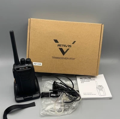 Retevis RT27 Walkie Talkie Funkgerät 16 Kanäle PMR Funkgeräte VOX GETESTET - Bild 1 von 4