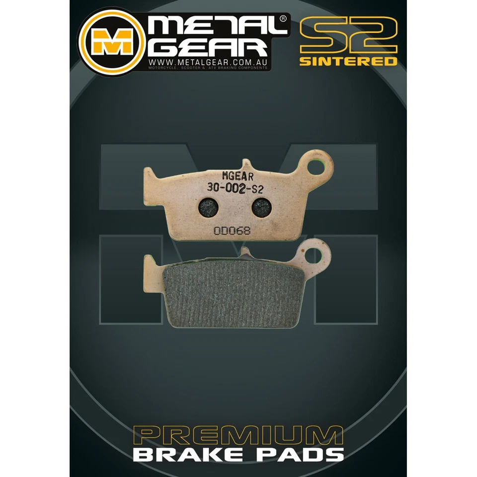 Brake Pads Sintered S2 Rear for SUZUKI RM 125 1996 1997 1998 1999 2000 2001 - Изображение 1 из 1