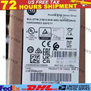 NEW Sealed AB 2198-E4004-ERS Kinetix 5100 Servo Drive 2198E4004ERS US Free Tax - Picture 1 of 2