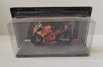 KTM RC16  GP2021 , 1/18 MOTOGP MOTORCYCLE, MIGUEL OLIVEIRA, ALTAYA - Image 1 of 4