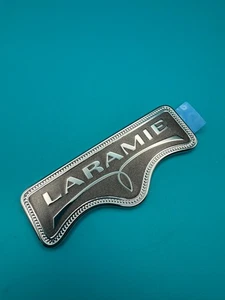 OEM 2003 - 2009 Dodge RAM 1500 2500 3500 Laramie Rear Emblem Badge 55372615AA - Picture 1 of 5