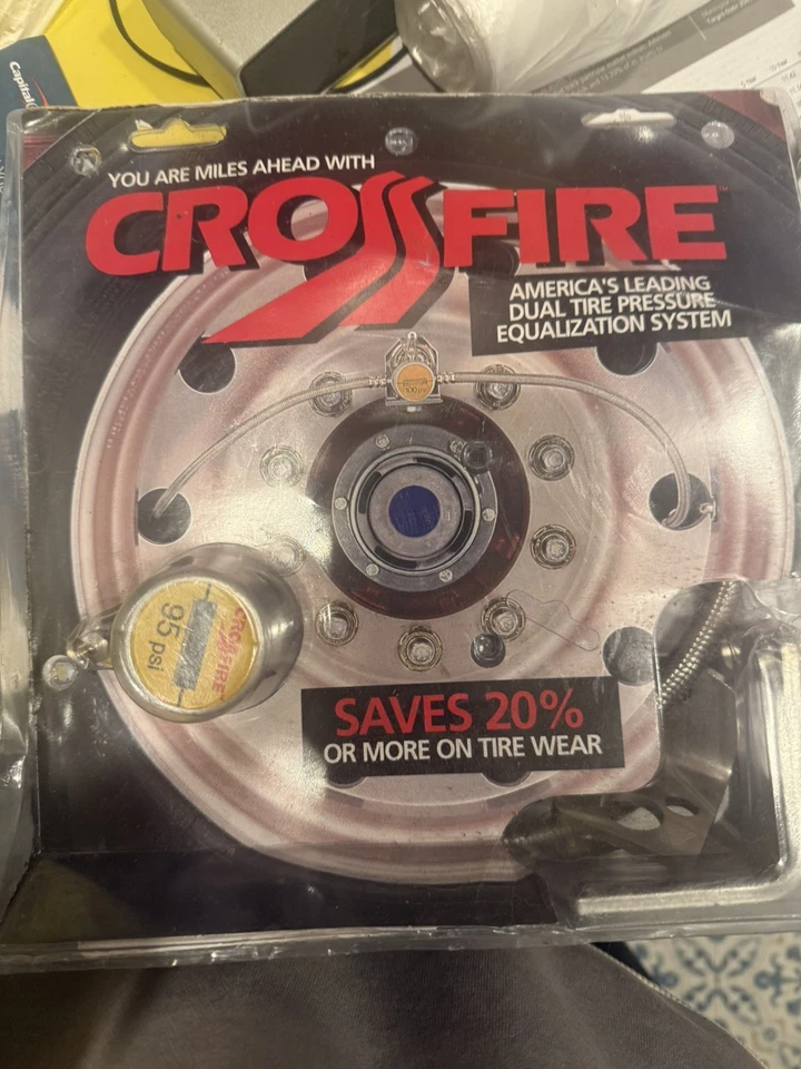Ecualizador de presión de neumáticos doble Crossfire 95 PSI para camión RV semirremolque Estados Unidos  Foto 1 de 1