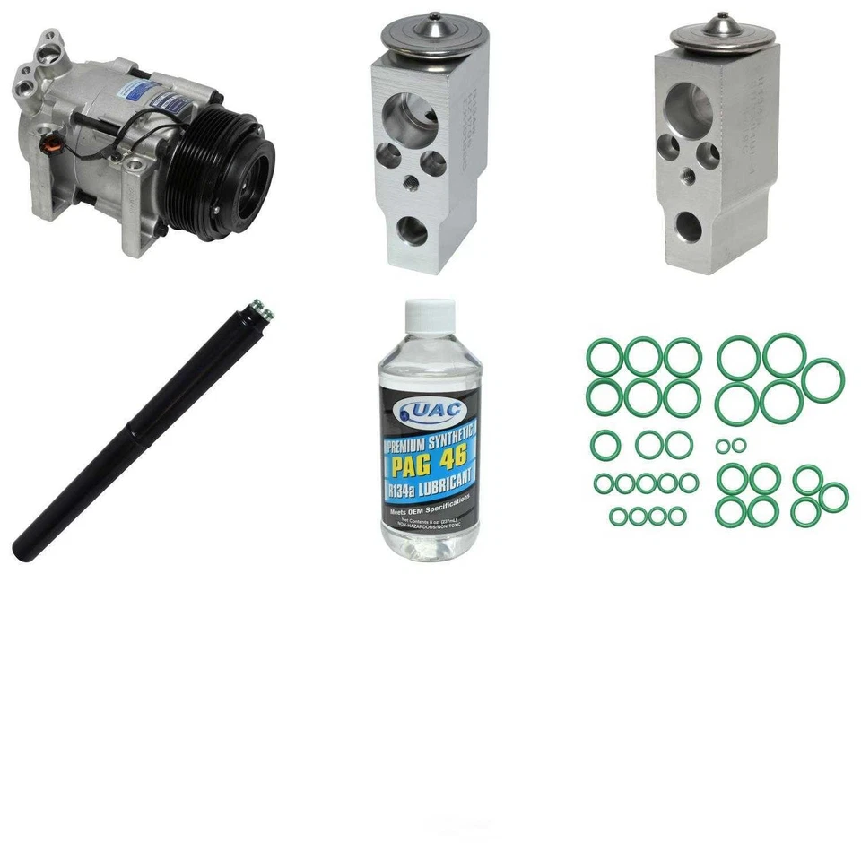 Kit de compresor de aire acondicionado-kit de repuesto de compresor UAC compatible con 04-10 INFINITI QX56 Foto 1 de 1