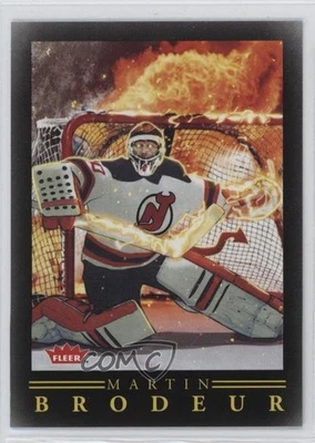 2024 Upper Deck Credentials Fleer Pro Visions Legends Martin Brodeur #PV-4 HOF - Image 1 of 3