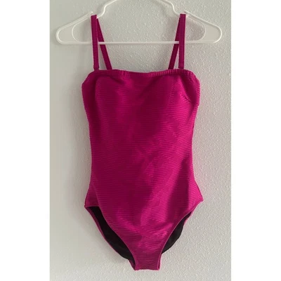 Купальник женский Gottex 10 розовый полное покрытие контроль живота курорт роскошь путешествия - Изображение 1 из 4