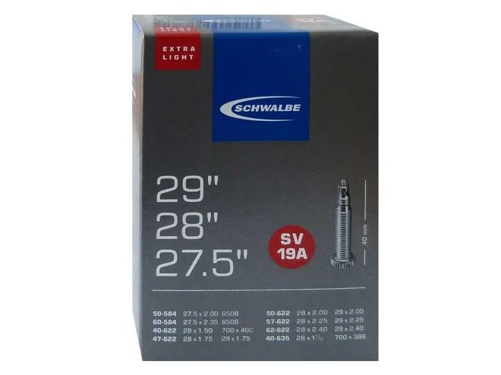 Schwalbe SV19A 40mm Presta Extralite Tube 29-27.5" - image 1 of 1