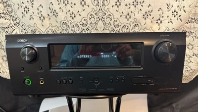 Denon AVR 591 Receiver HDMI 5.1 Channel Home Theater Surround Sound - Image 1 of 4