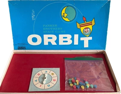 Orbit Board Game Parker Brothers Space Game 2-4 Players Ages 6-12 Vintage 1966 - Image 1 of 4