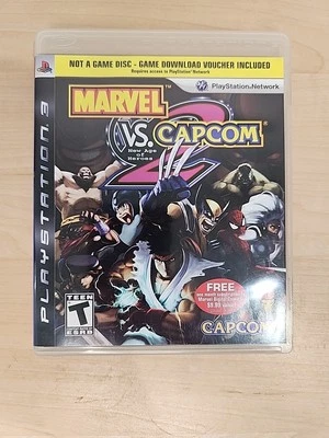 Marvel Vs. Capcom 2 PS3 Playstation 3 Complete Authentic - Image 1 of 3