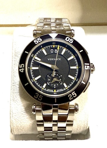 Orologio Uomo Versace V Race Cronografo Big Date Designer