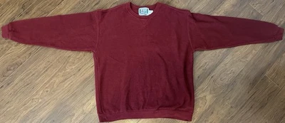 Suéter Pullover De Colección Columbia Tejido Rugby Gear Rojo XL Hecho en EE. UU. Portland Oregon Foto 1 de 4