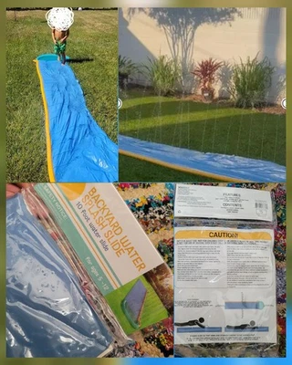 3 Pack Water Inflatable Discover Splash Water Slide 10ft. Slip and Slide Spray - Image 1 of 4