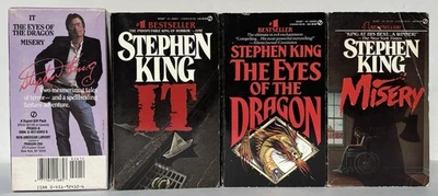 Stephen King Signet Gift Pack MISERY The Eyes Of The Dragon IT Paperback Box Set - Image 1 of 4