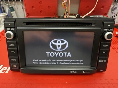 Toyota Sequoia Tundra 2013-2016 OEM radio tarjeta SD navegación radio JBL Foto 1 de 4