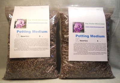 Suelo para macetas de riego automático violeta africano 3 cuartos x 2 Foto 1 de 3