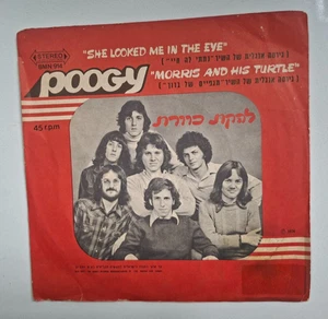 POOGY KAVERETH EUROVISION SINGLE  MEGA RARE ISRAEL ISRAELI  PS כוורת - Picture 1 of 4