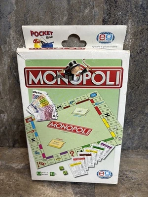 Monopoly Monopoli Magnetic Travel Pocket Board Game Vintage  (Italian version) - Image 1 of 4