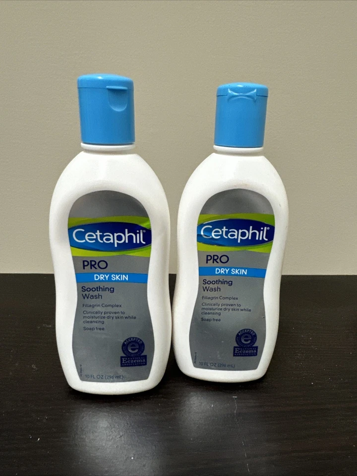 Cetaphil Restoraderm успокаивающее средство для сухой напряженной кожи 10 жидких унций ЛОТ ИЗ 2 - Изображение 1 из 1