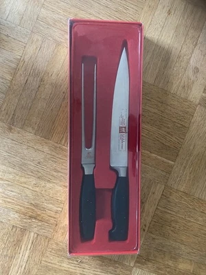 Zwilling Tranchierset Bratenbesteck Gourmet-Set Messer und Gabel⭐ - Bild 1 von 2