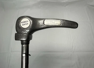 Kennedy (Medical) Center Walking Stick Cane Doctor Badge Titanium Total Knee - Image 1 of 4